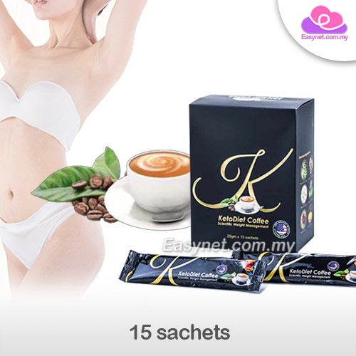 KETODIET COFFEE SLIMMING BEVERAGE 15 SACHETS 燃脂瘦身咖啡饮料 15包